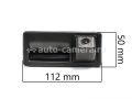 CCD штатная камера заднего вида с динамической разметкой AVIS Electronics AVS326CPR (#003) для VOLKSWAGEN