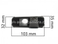 CCD штатная камера заднего вида с динамической разметкой AVIS Electronics AVS326CPR (#036) для KIA RIO