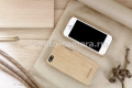 Чехол из ценных древесных пород на заднюю крышку iPhone 5 / 5S ECO CASES (американская вишня)