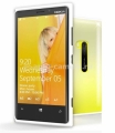 Чехол на заднюю крышку Nokia Lumia 920 PURO Clear Cover, цвет white (NK920CLEARWHI)