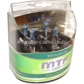 Галогенные лампы H3 55w MTF-Light TITANIUM