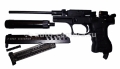 Пневматический пистолет Аникс Блэкбёрд А-3003 ЛБ (Anics Blackbird A-3003 LB)