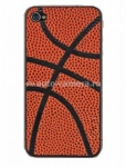 Наклейки Чехол-накладка на заднюю панель для iPhone 4 и iPhone 4S Zagg LeatherSkin, цвет sport basketball (ZGph4SBT)