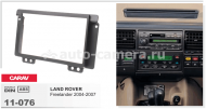Переходная рамка для Land Rover Freelander 2004 - 2007 2 Din RP-LRUN (Carav 11-076)