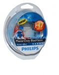Галогенная лампа Philips Н7 24v 70w MasterDuty Blue Vision блистер 2 шт.
