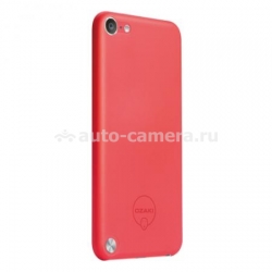 Чехол на заднюю панель iPod touch 5G Ozaki O!coat 0.4 Solid, цвет Red (OC611RD)
