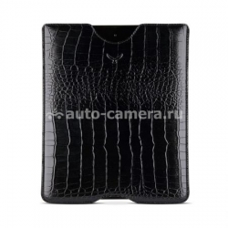 Кожаный чехол для iPad 2 Mapi Sestos Durable Slim Case, цвет croco black (M-150759)