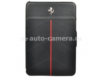 Кожаный чехол для iPad mini Ferrari California Leather Case, цвет black (FECFFCMPBL)