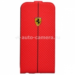 Кожаный флип- чехол для iPhone 6 Ferrari Formula One Flip, цвет Red (FEFOCFLP6RE)