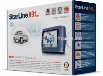 Автосигнализация StarLine A91 Dialog 4x4