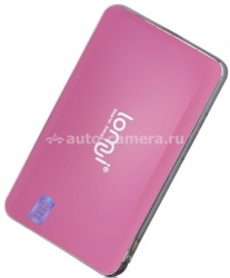 Универсальный внешний аккумулятор для iPhone, iPad, Samsung и HTC Lomui Traveller 8800 mAh, цвет pink (L882)