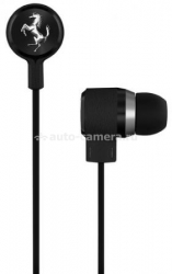 Вакуумные наушники для iPhone, iPad, iPod, Samsung и HTC Ferrari Cavallino Collection T150i, цвет черный (1LFE014K)